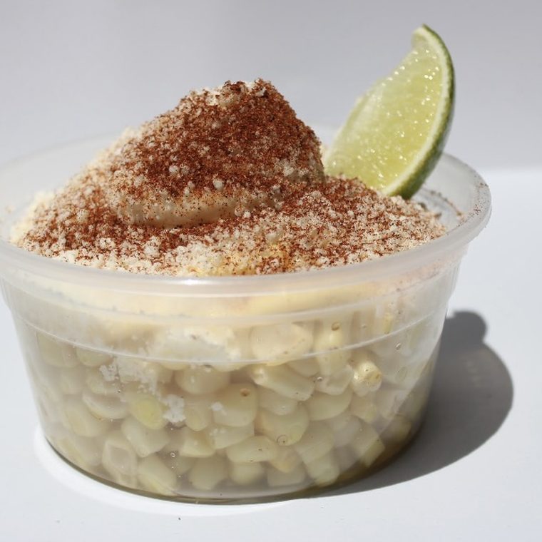 Street corn in a cup