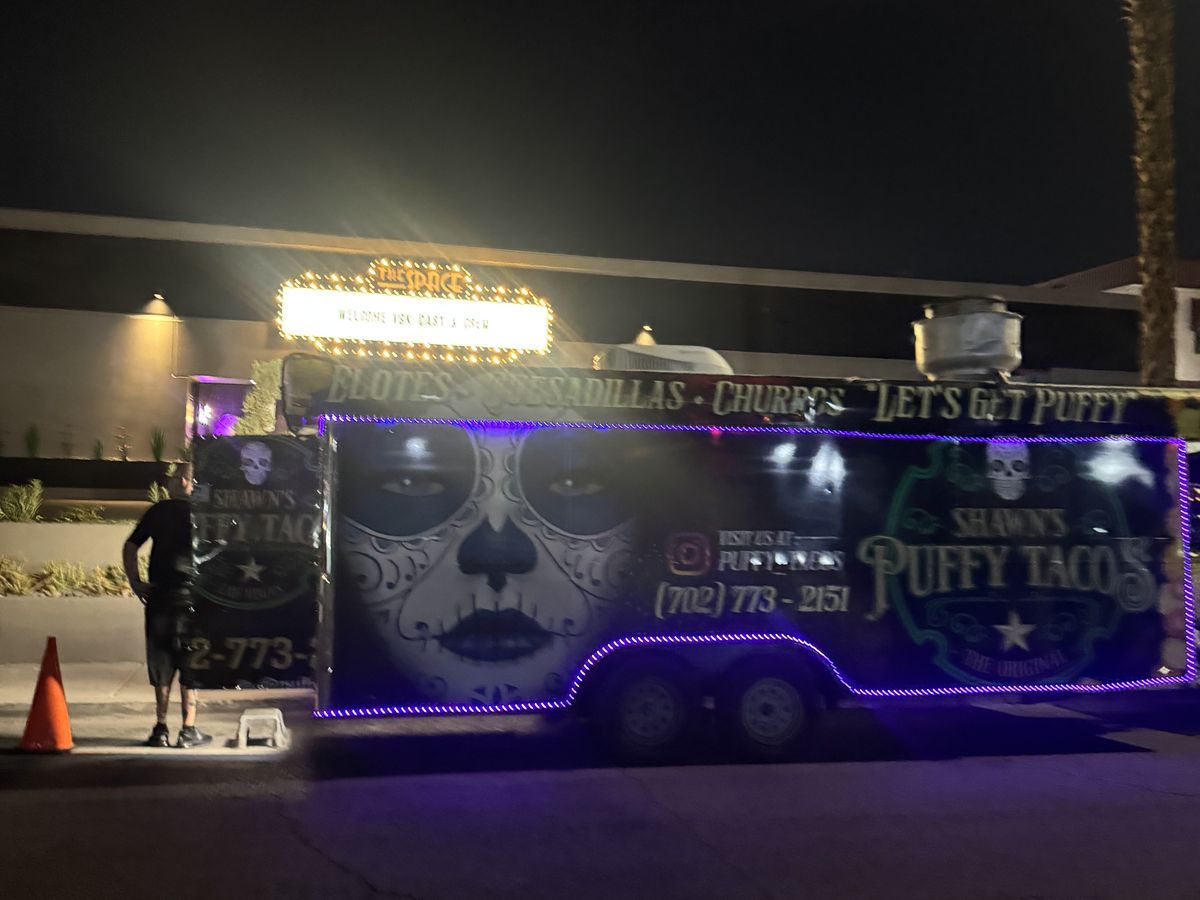 Parked up for an evening event